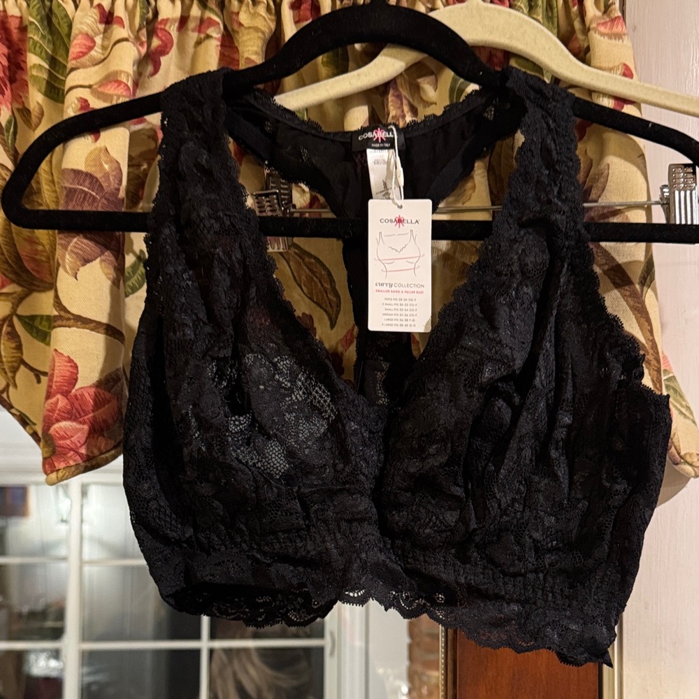 Cosabella Black Lace Bralette